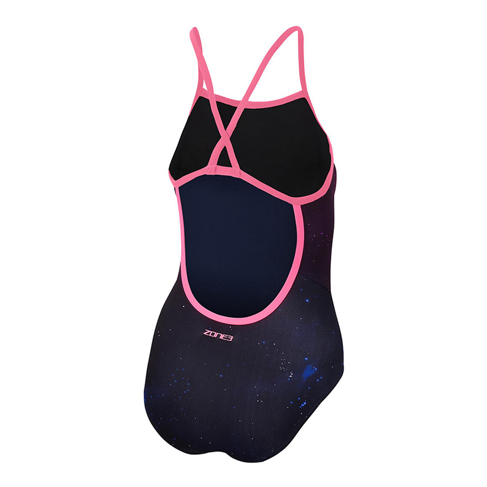 Buy Zone3 Cosmic 3-0 Strap Back Women Swimming Suit Online in India