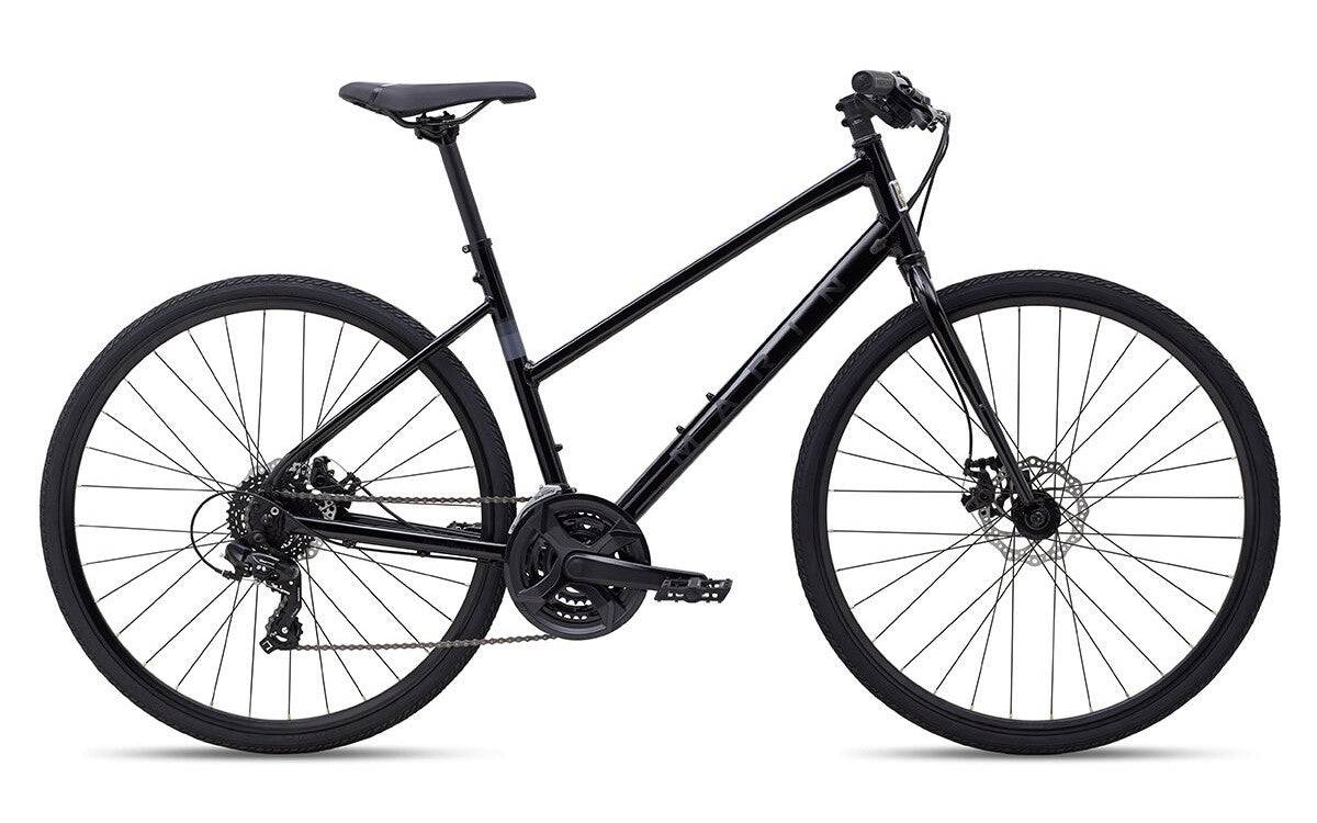 Womens black hybrid bike new arrivals