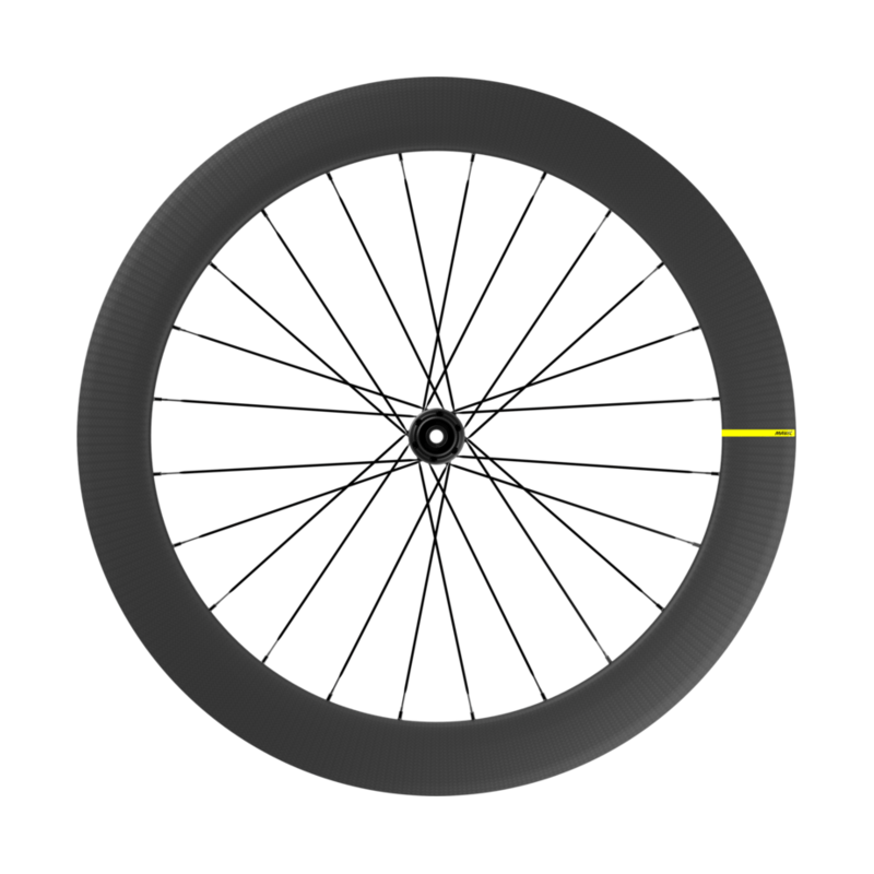 Mavic Road Wheelset 700c Cosmic SL 65 Disc Carbon Clincher CenterLock Disc Brake Through Axle QR