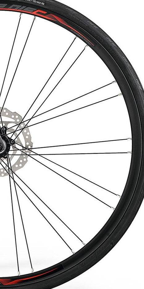 700c hybrid best sale rear wheel disc