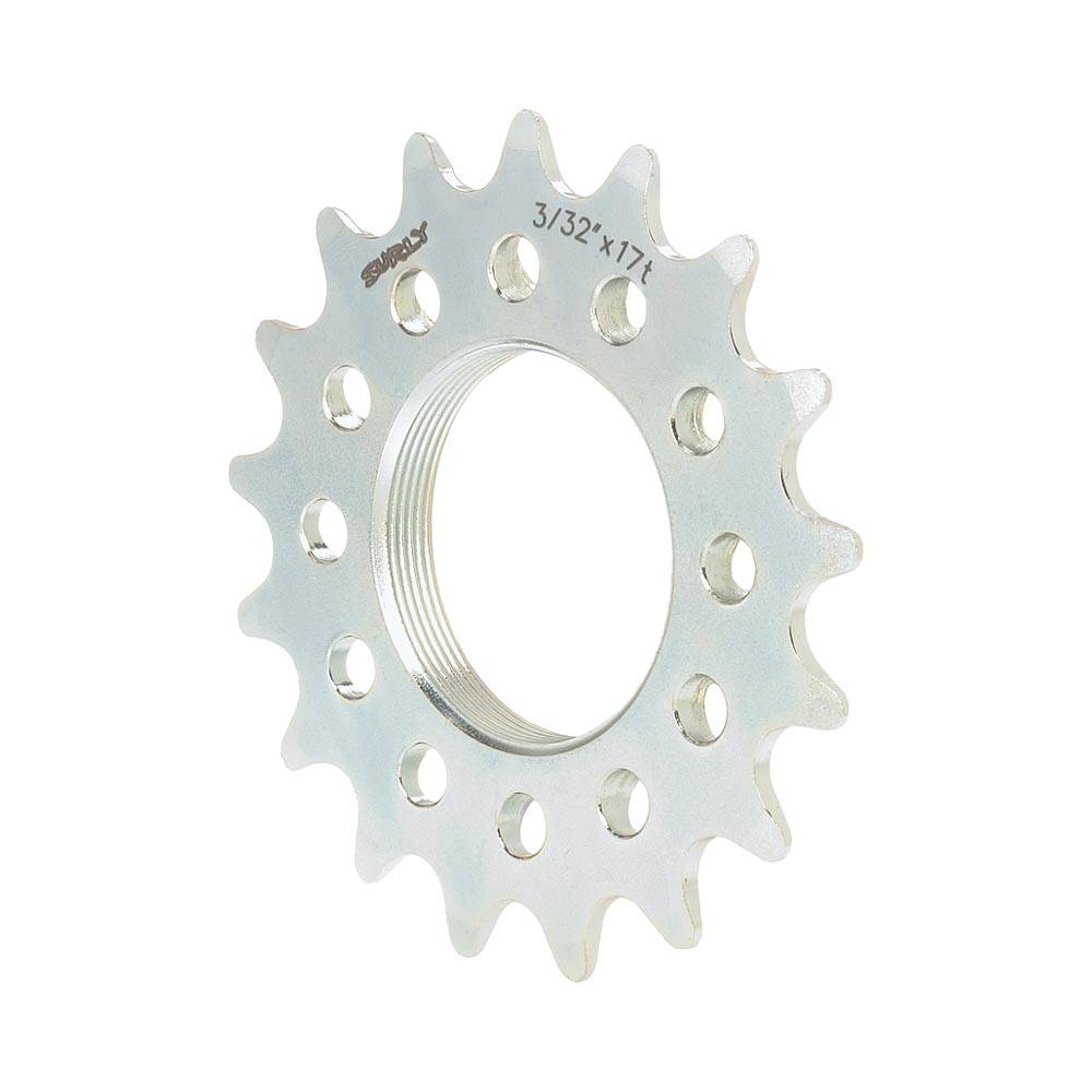 Surly Track Cog Silver 332 Spline 18” Chains For Geared Cycles To