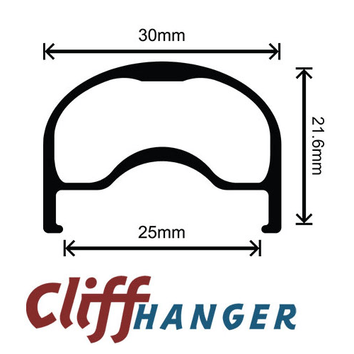 700c rim online dimensions