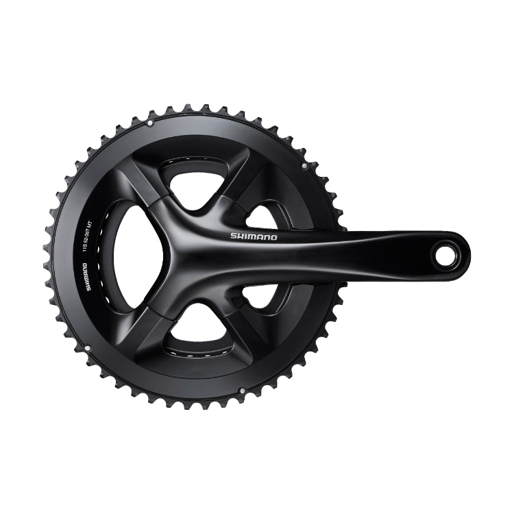 Shimano Front Chainwheel | FC-RS510, for Rear 2x11-Speed, W/O BB Parts, Black - Cycling Boutique