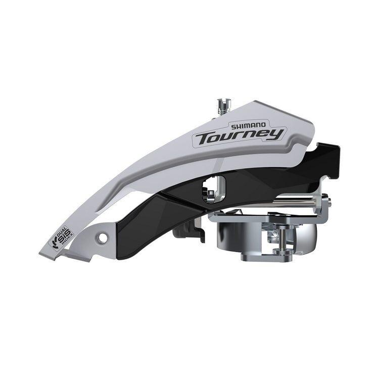 Shimano Front Derailleurs | Tourney FD-TY601-L6, 3 x 6/7-Speed, Top-Swing Dual-Pull, Clamp Band Mount - Cycling Boutique