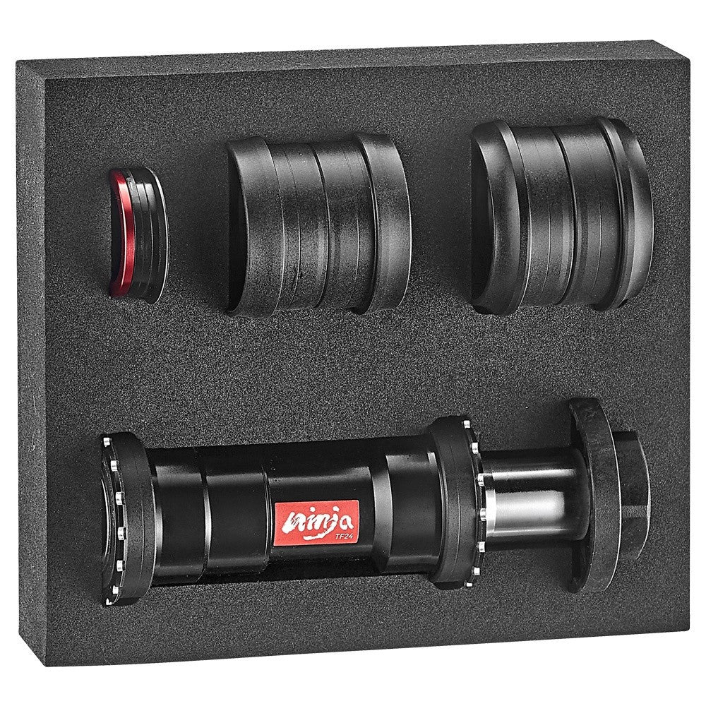 Token Bottom Brackets | Zenith TF24 (3 in 1 Box) Ninja BB, 3 in 1 Package, for Shimano Crankset - Cycling Boutique