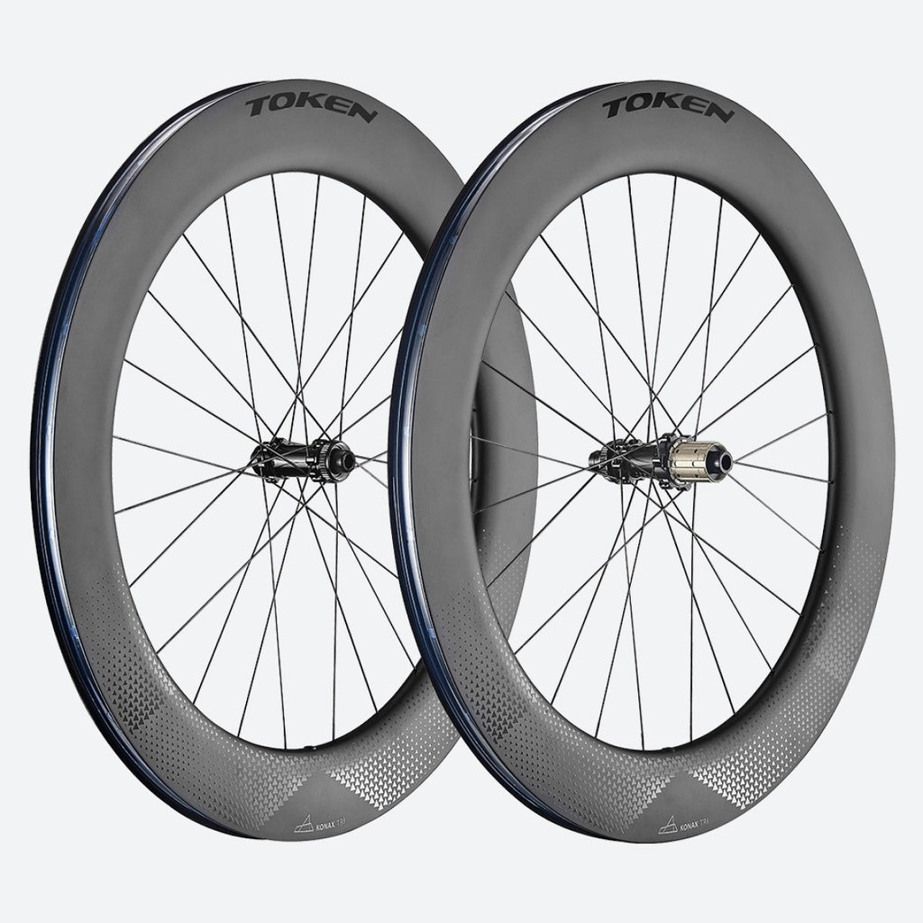 Token Wheels | Konax Tri 76mm, Carbon Disc Brake, 11-Speed SRAM/Shimano