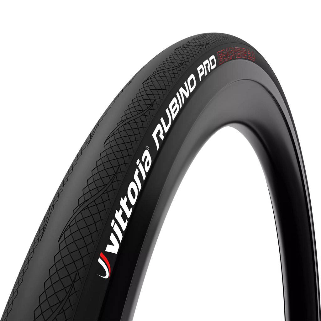 Vittoria Road Tires | Rubino Pro w/ Graphene 2.0, 3C, Tubeless Ready for Amateur Racing and Advanced Training - Cycling Boutique