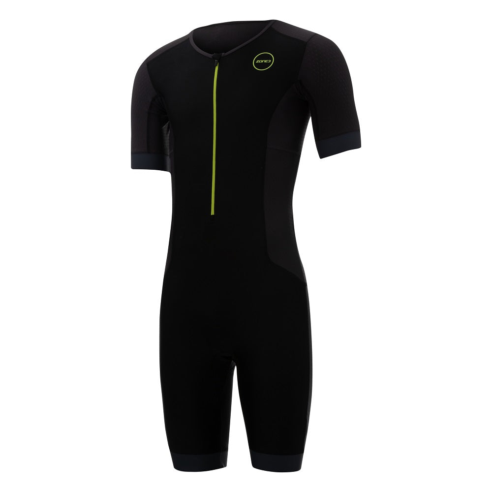 Zone 3 Tri-Suits | Men's Aquaflo Plus Short Sleeve Trisuit - Cycling Boutique