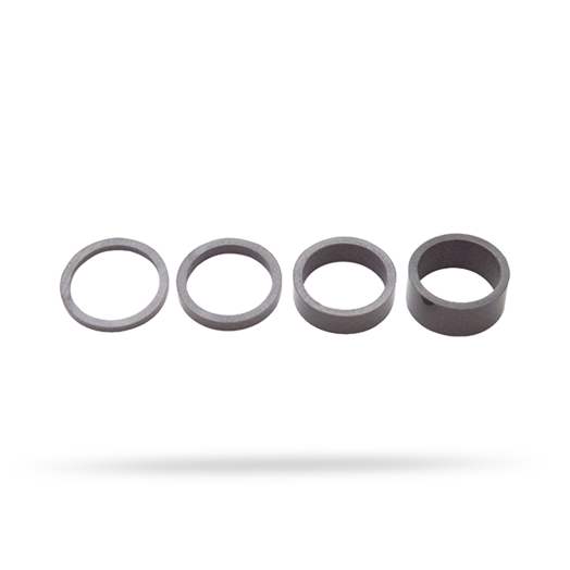 Pro Aluminum Headset Spacer Kit - Black