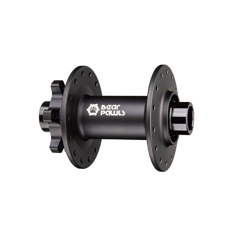 Dual disc store front bicycle hub