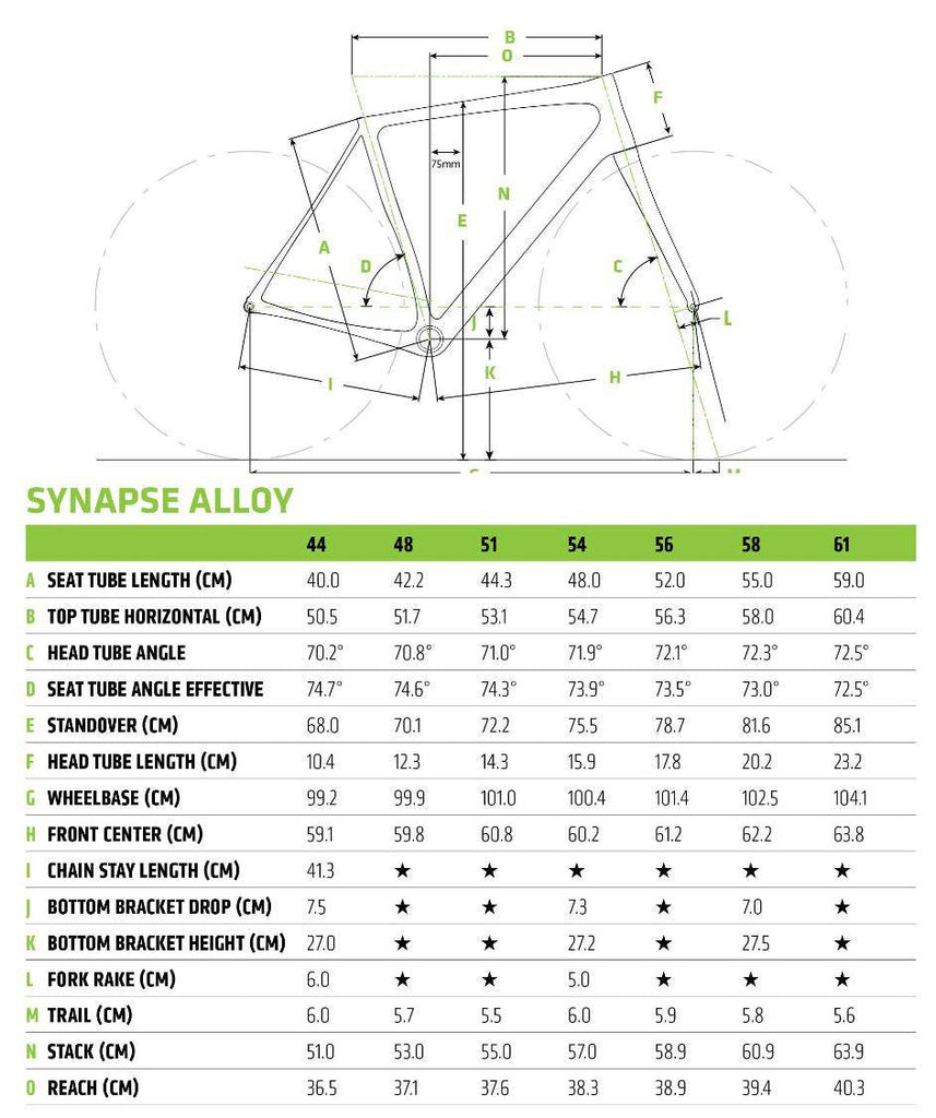 Cannondale stage ergo women's hot sale