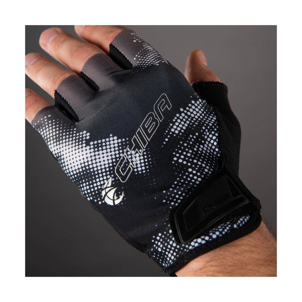 Chiba Gloves Germany Half Finger Gloves, Ride II