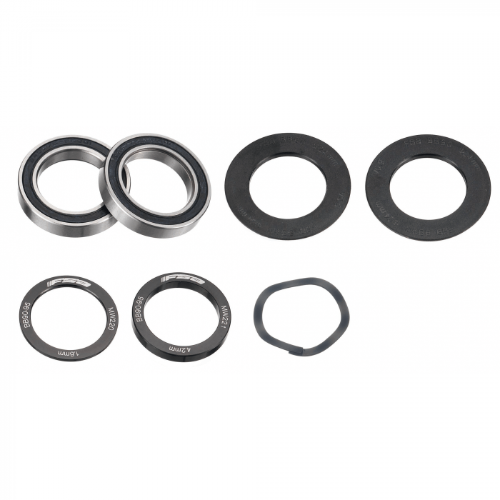 FSA BB90 Sealed Cartridge Bearing Bearing Kit for Trek FSA Alloy