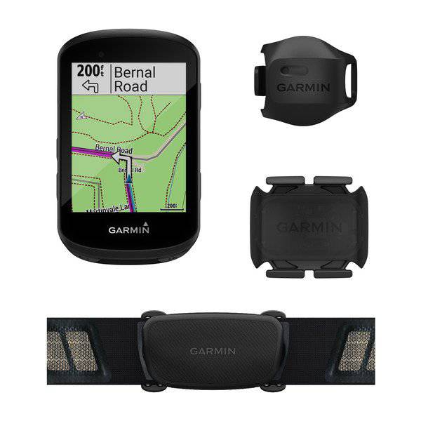 Garmin GPS CycloComputer Sensor Bundle | Edge 530 Advanced Bike GPS (with  HRM and Speed/Cadence Sensors)