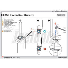 Icetoolz crown best sale race remover