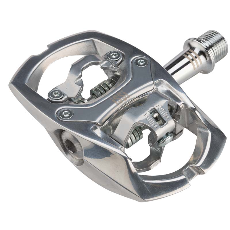 Dual sided outlet bike pedals