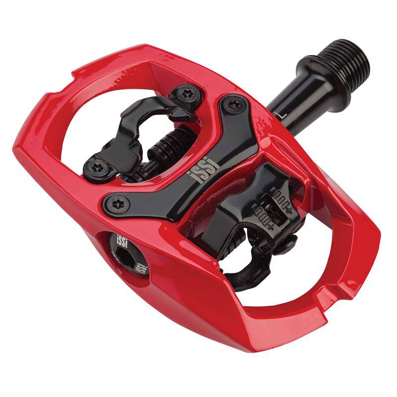 iSSi MTB Dual Sided Clipless Flat Pedals Trail III SPD