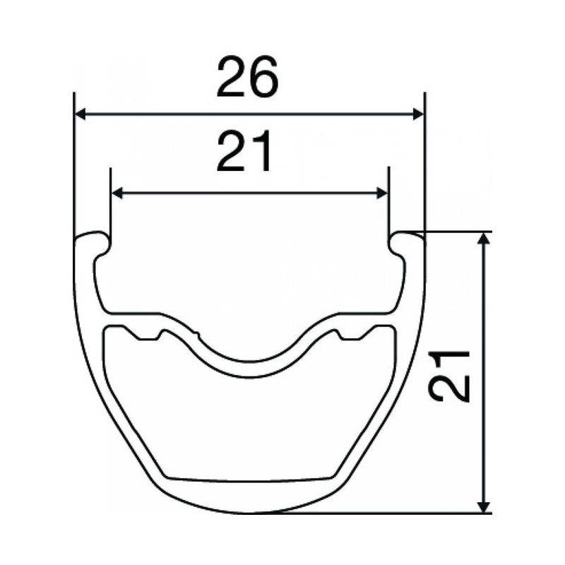 Mavic 26 rim brake hot sale