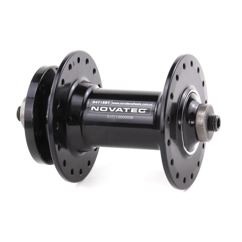 Novatec Front Hub | S-ELITE Disc Alloy, Cartridge Bearings, CrMo Axle (D471SBT) - Cycling Boutique
