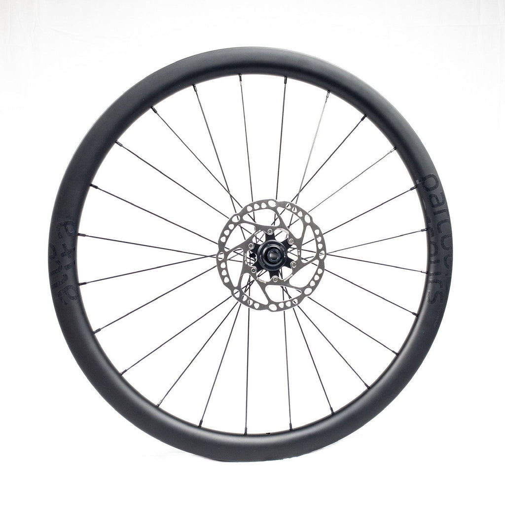 Parcourse Gravel Wheelset Alta 650B Disc Carbon Tubeless Ready Center Lock Disc Brake Through Axle