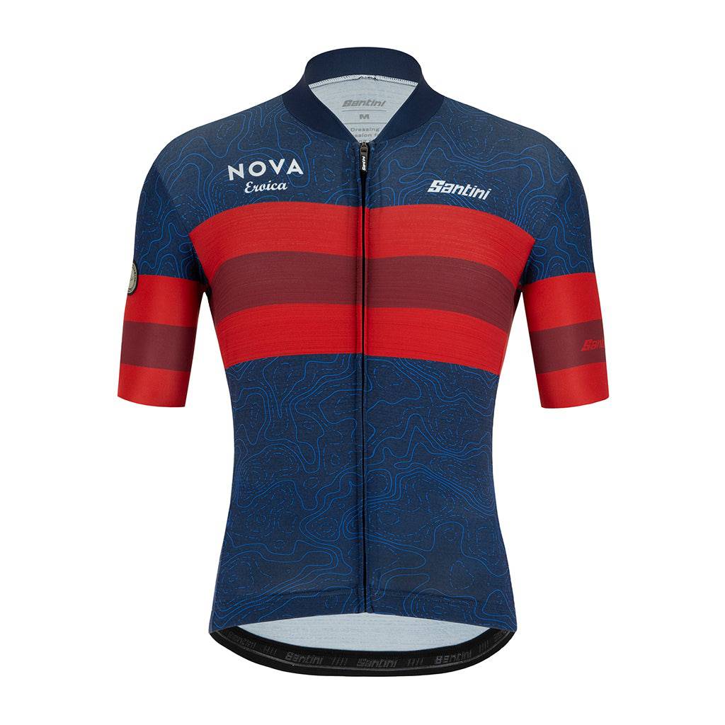 Santini Men's Half Sleeves | Eroica Arte Jersey - Cycling Boutique