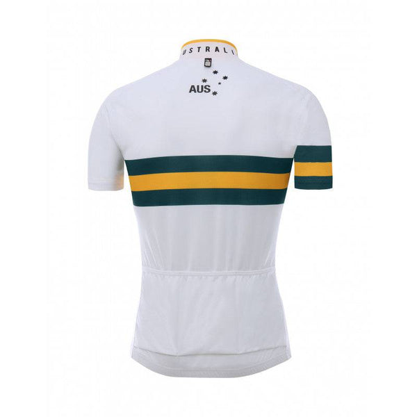 Santini Men's Half Sleeves | Team Australia Jersey-Print - Cycling Boutique