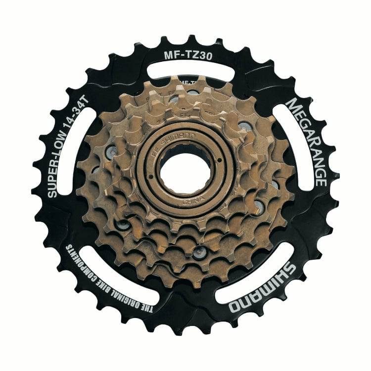 Shimano Cassette Sprocket | Tourney TZ MF-TZ30, 3x6-Speed, Multiple Freewheel - Cycling Boutique