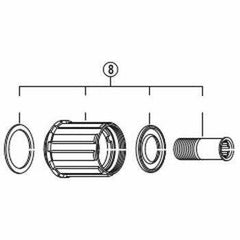 Shimano mtb freehub online body