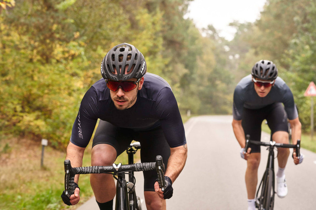 All black cycling clearance jersey