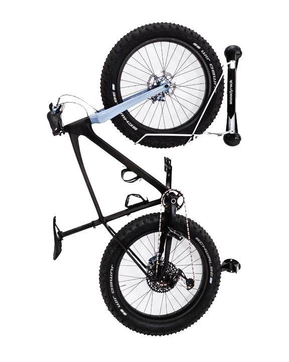 Steadyrack Wall Mount Bike Rack, Fat Rack (for Fat Tires+Oversize Bikes)
