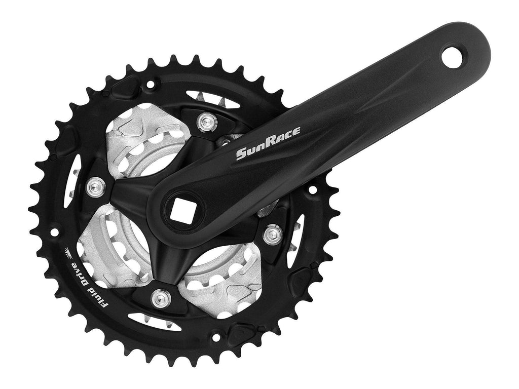 Sunrace Cranksets FCM600 M3 8 7 Speed Square Taper Cycling