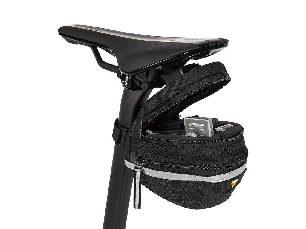 Topeak saddle 2024 bag with tools