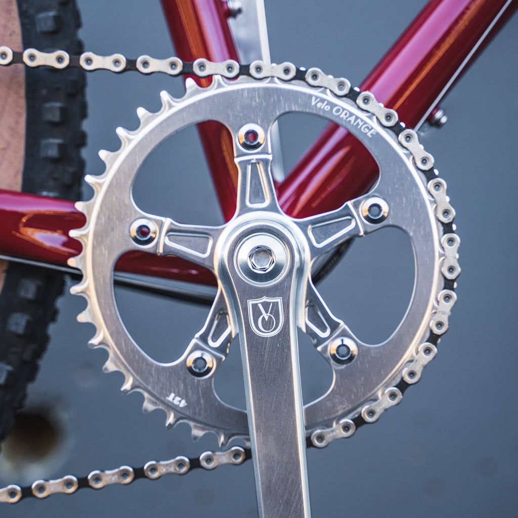 Velo Orange Cranksets Grand Cru Fluted Single Speed Cycling